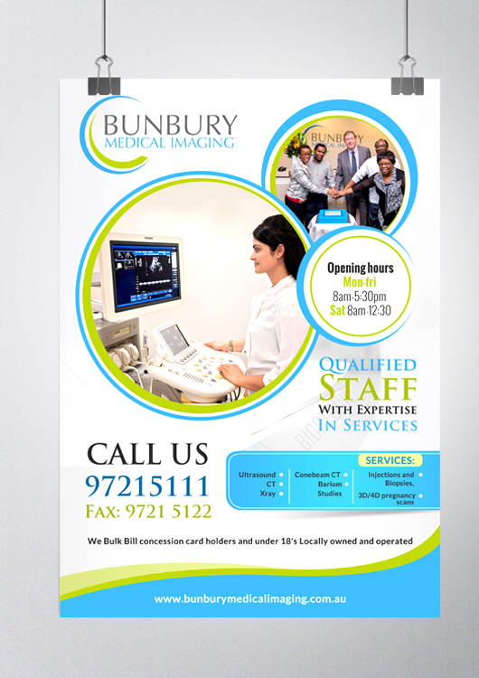 Poster Design by debdesign for Bunbury Medical Imaging | Design #12543072