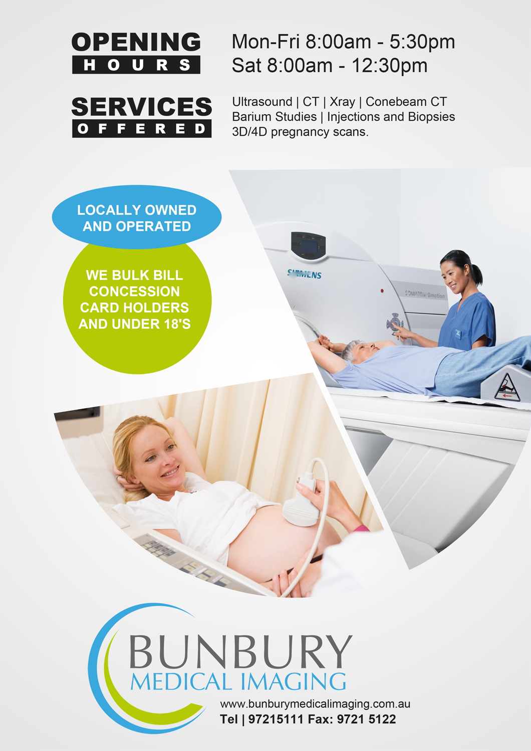 Poster Design by Gfx.26™ for Bunbury Medical Imaging | Design #12536823