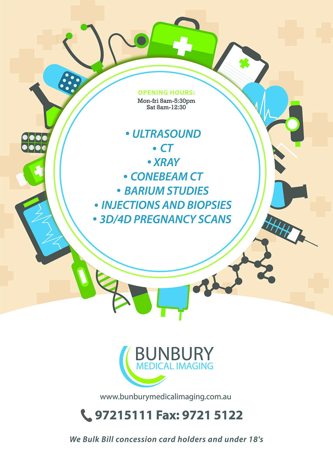 Poster Design by gobindadey333 for Bunbury Medical Imaging | Design #12570403