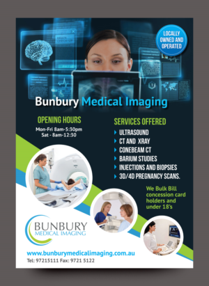 Poster Design by rkailas for Bunbury Medical Imaging | Design: #12564785