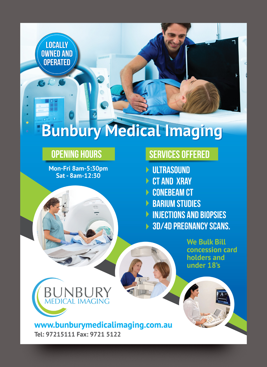 Poster Design by rkailas for Bunbury Medical Imaging | Design #12564793