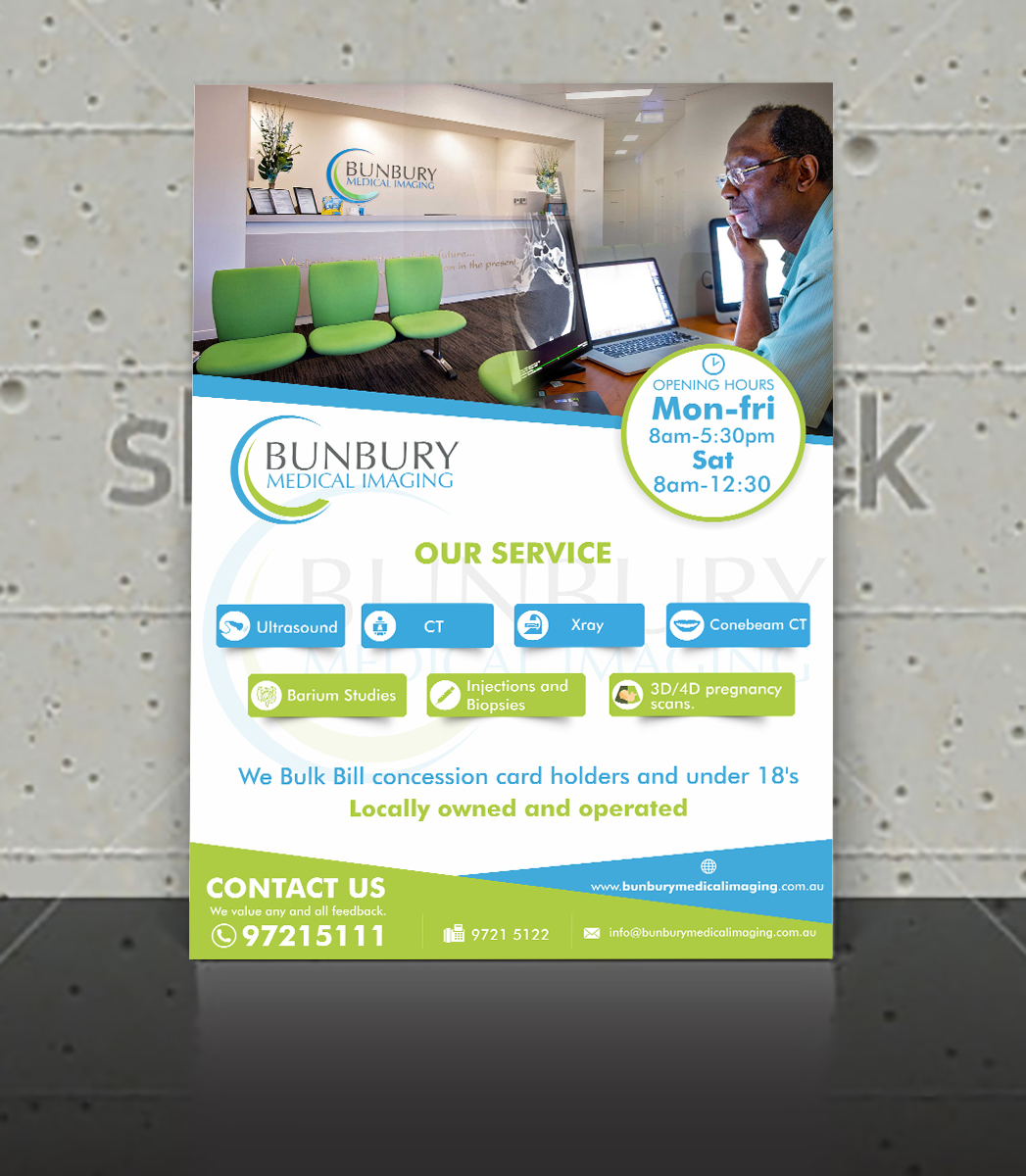Poster Design by ecorokerz for Bunbury Medical Imaging | Design #12515815