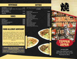 Menu Design by Impressive Solutions for this project | Design: #12567692