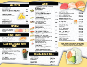 Menu Design by Impressive Solutions for this project | Design: #12598247