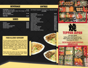 Menu Design by Impressive Solutions for this project | Design: #12665434