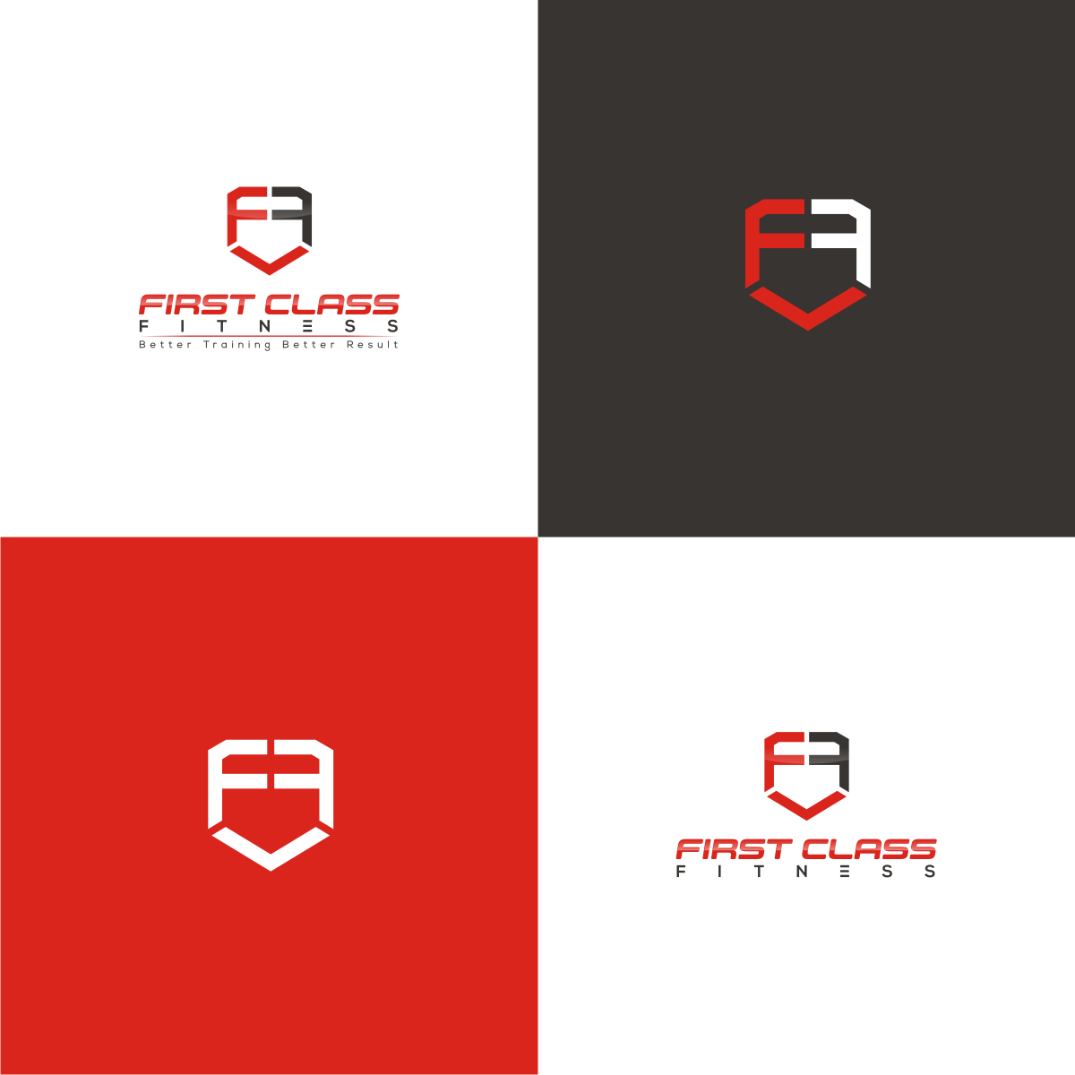 Logo-Design von MKR für First Class Fitness llc  | Design #12520146