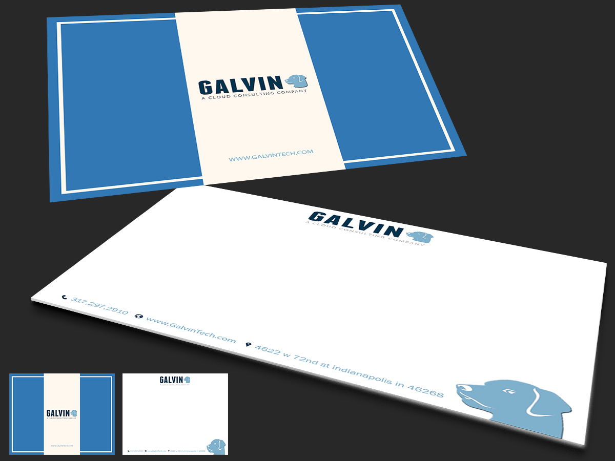 Schreibwaren-Design von Selda für Galvin Technologies | Design #12513084