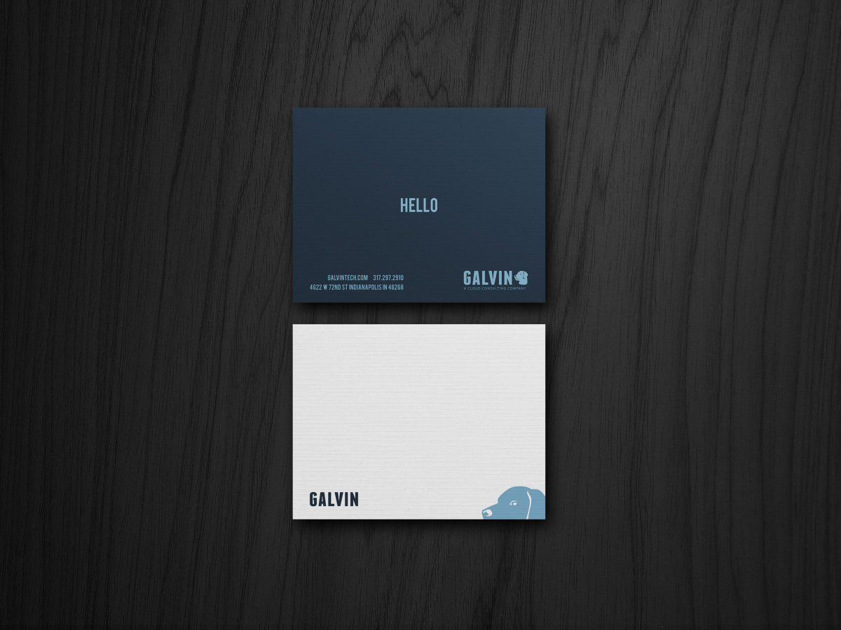 Schreibwaren-Design von HYPdesign für Galvin Technologies | Design #12545293