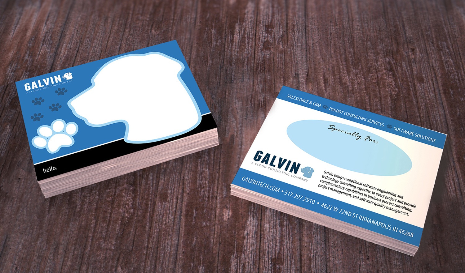 Schreibwaren-Design von Happy Fish Creations für Galvin Technologies | Design #12533115