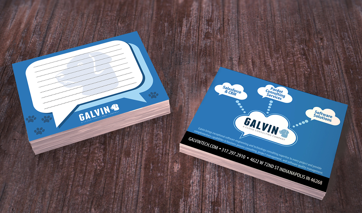 Schreibwaren-Design von Happy Fish Creations für Galvin Technologies | Design #12533131