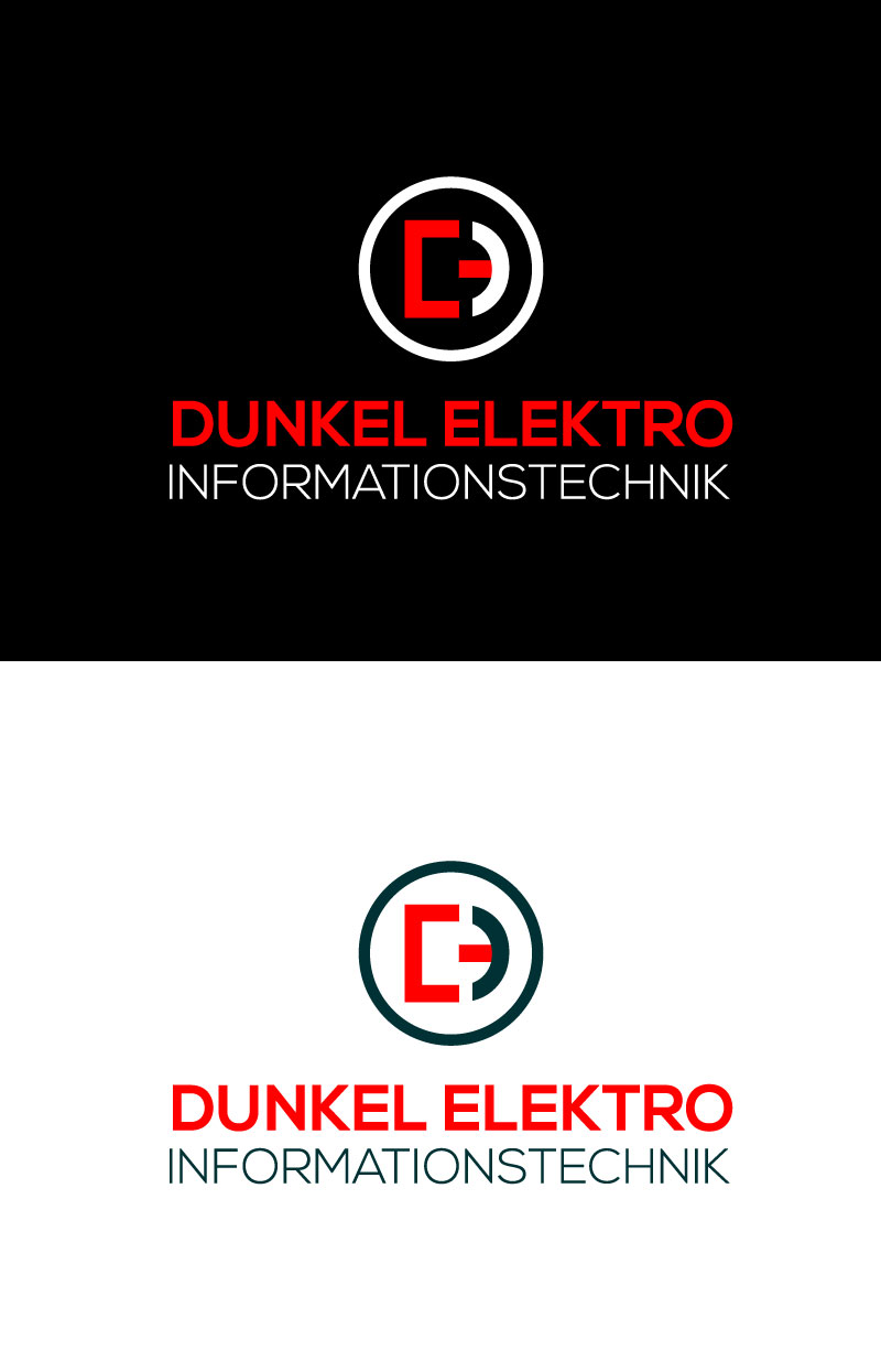 Logo-Design von Red Chile für Dunkel Elektro- und Informationstechnik | Design #12512611