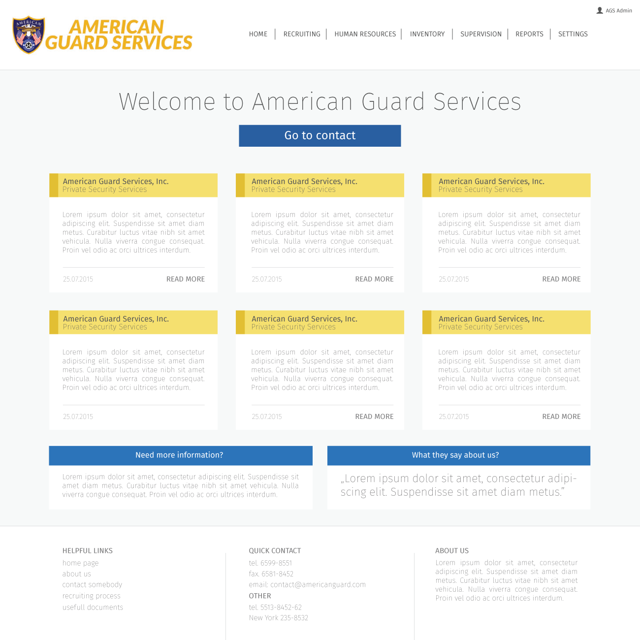 Web Design by damis for this project | Design #12523303