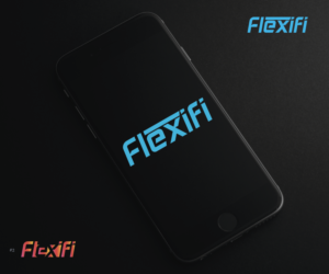 Flexifi (uppercase, lowercase or sentence case) | Logo Design by Vetroff