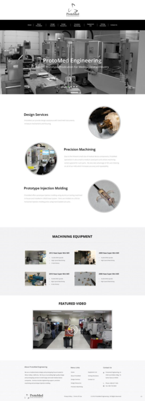 Web Design by pb for ProtoMed Engineering | Design: #12569631