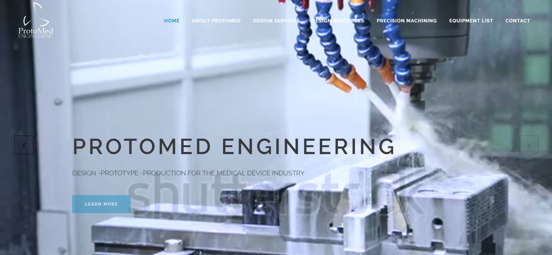 Web Design par MOATAZ AZAB pour ProtoMed Engineering | Design : #12554645