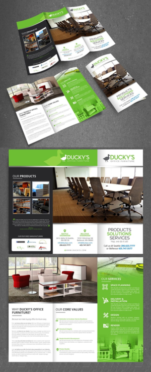 furniture flyer design