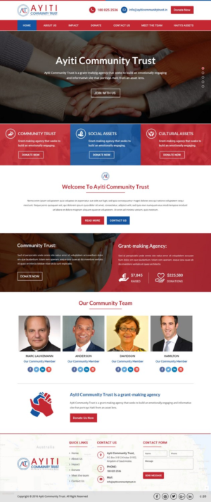Web Design by pb for GB Consulting by Design | Design: #12634278