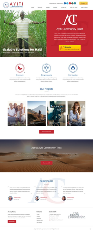 Web Design by pb for GB Consulting by Design | Design: #12638364