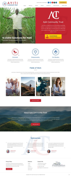 Web Design by pb for GB Consulting by Design | Design: #12893953