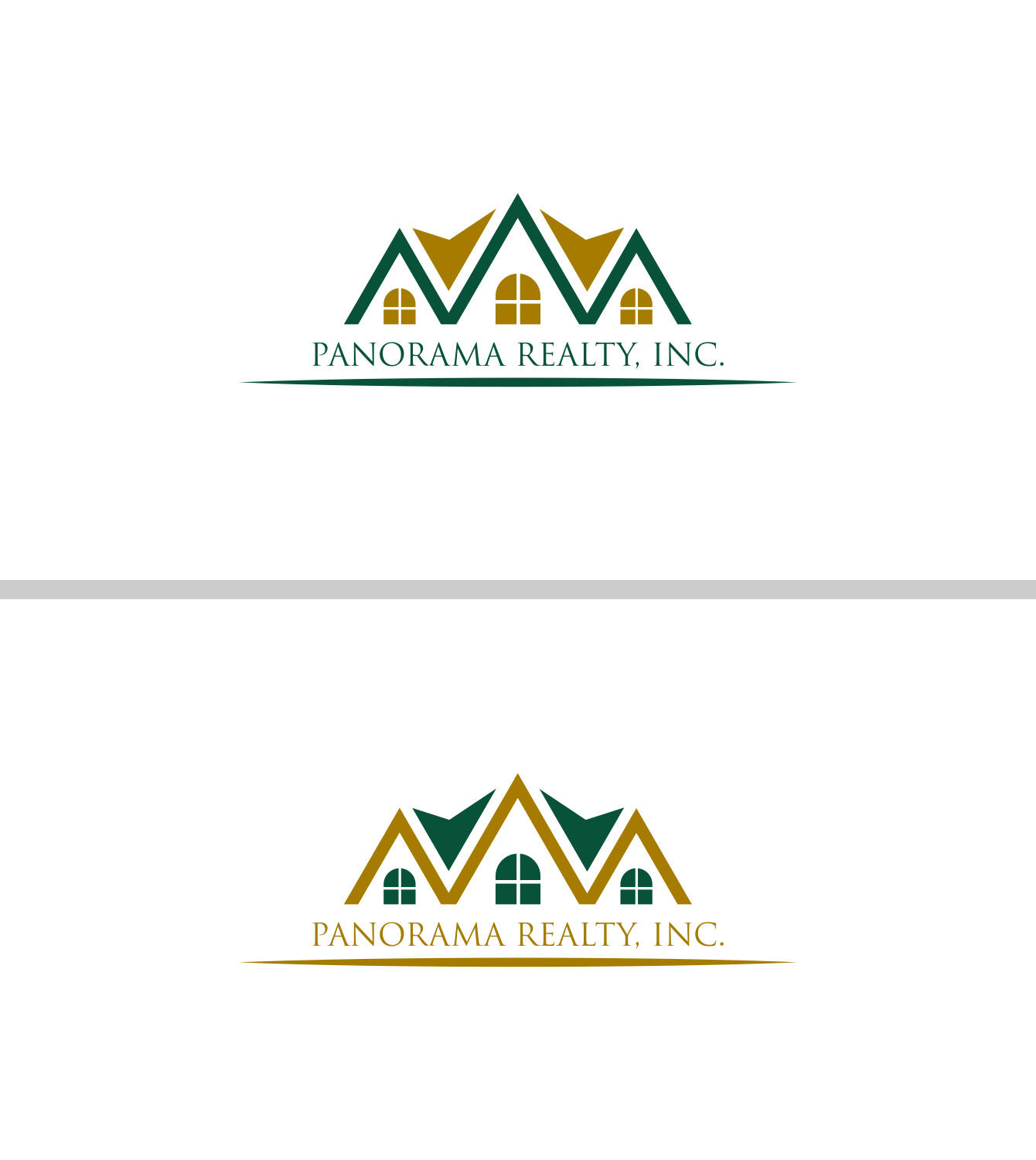 Logo Design by Optimistic_Studio for Panorama Realty Inc. | Design #12697939