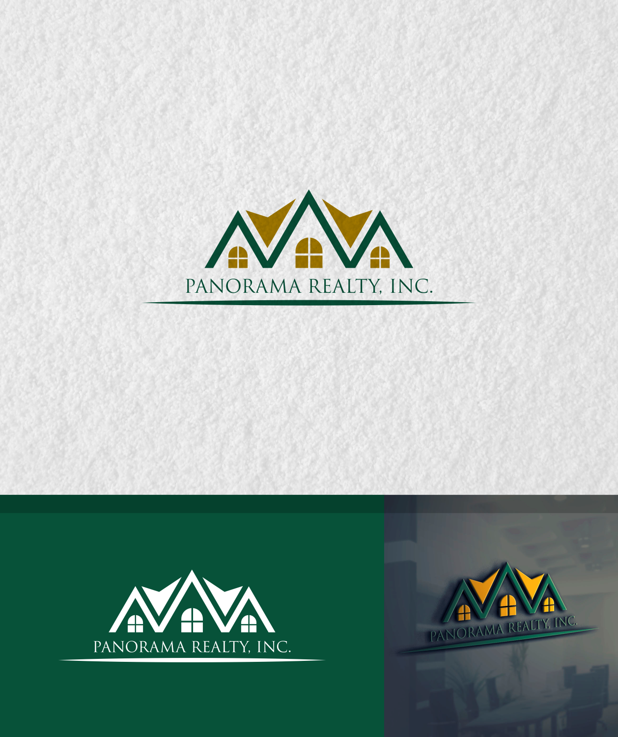 Logo Design by Optimistic_Studio for Panorama Realty Inc. | Design: #12712046
