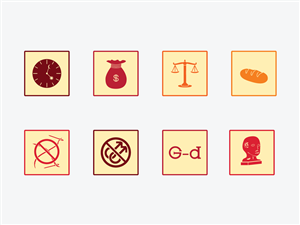 Bible Commandments Iconset | Vector Design by nreimer