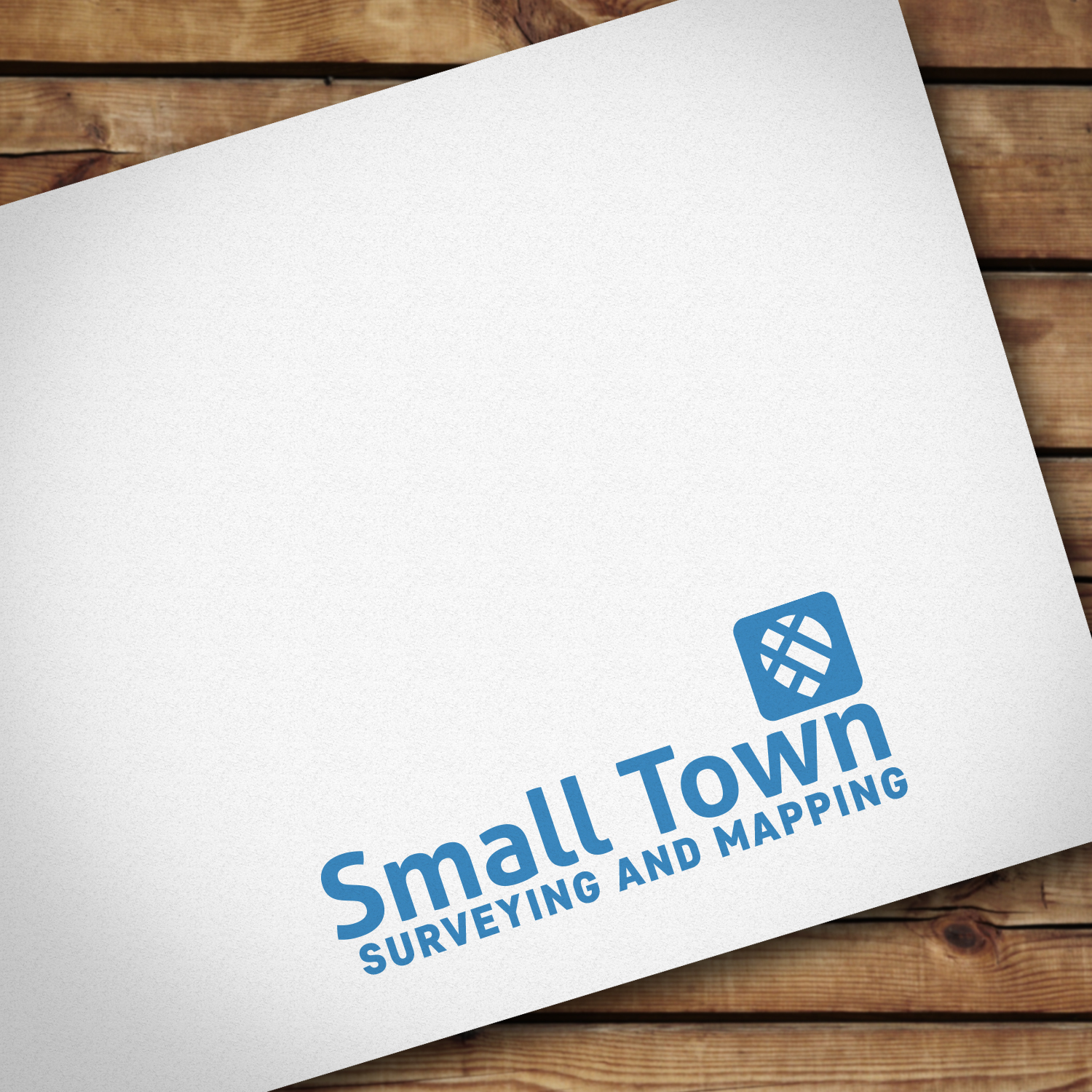 Logo Design by Brandcrate for Small Town Surveying and Mapping | Design #12574202