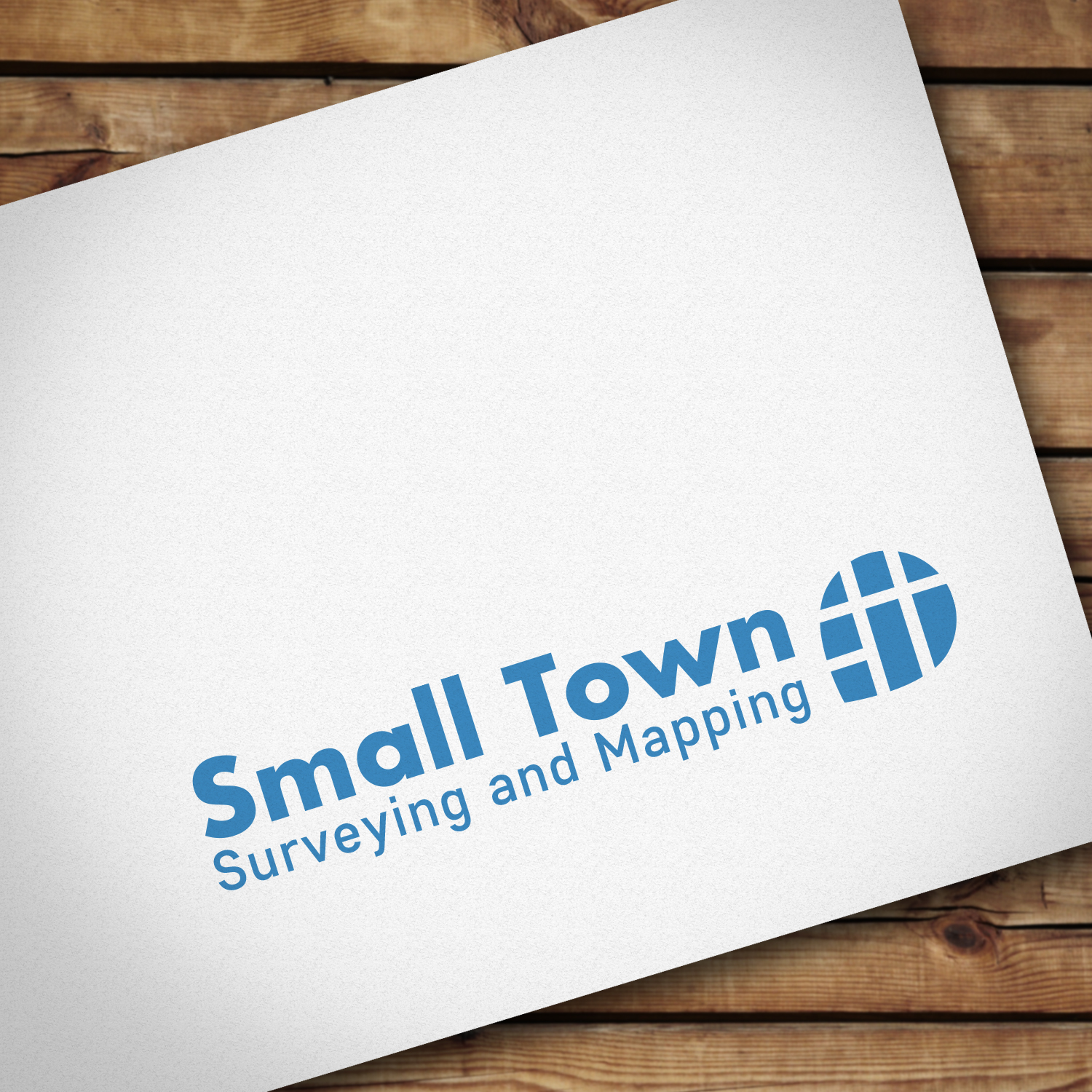Logo Design by Brandcrate for Small Town Surveying and Mapping | Design #12574203