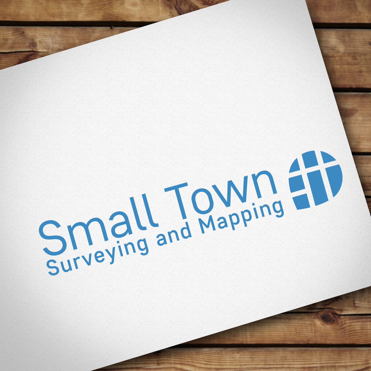 Logo Design by Brandcrate for Small Town Surveying and Mapping | Design #12586760