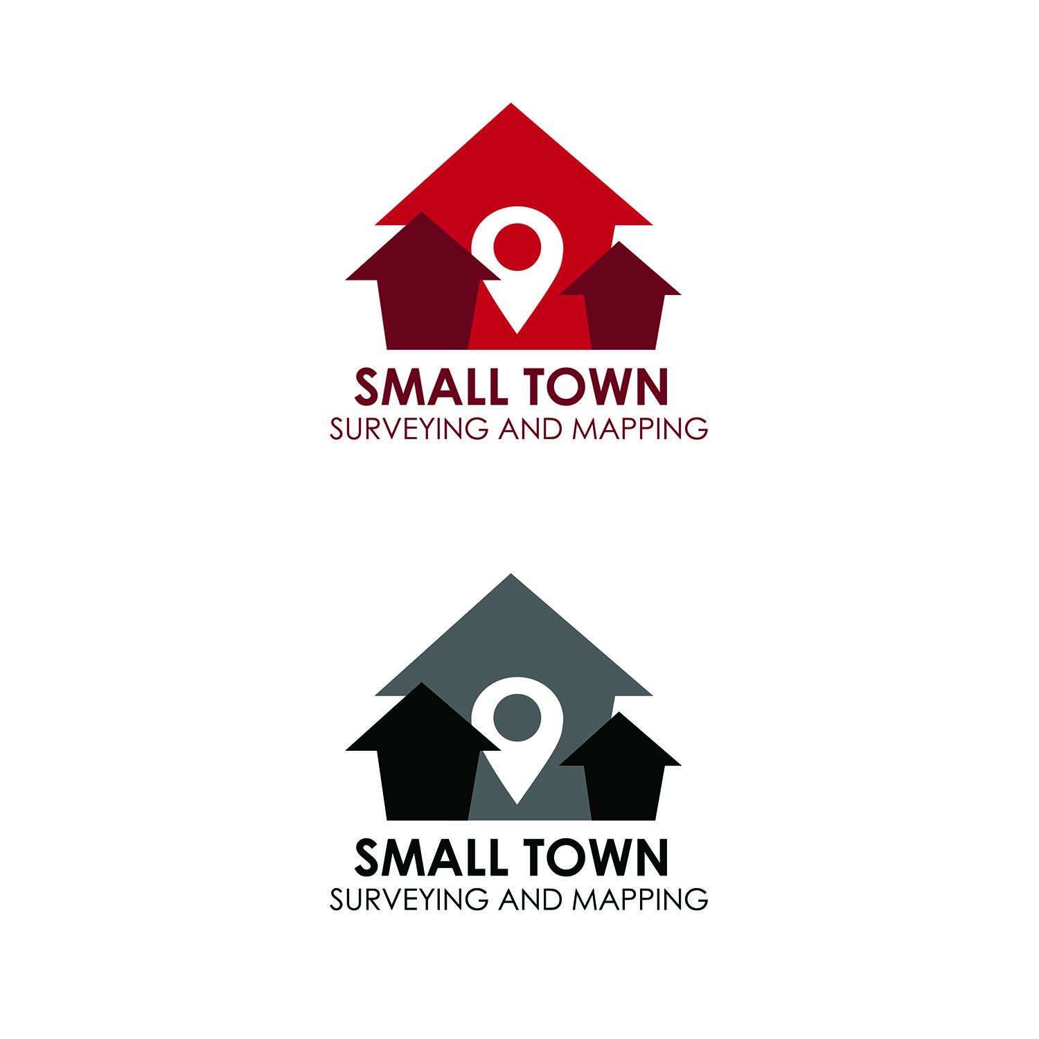 Logo Design by gobindadey333 for Small Town Surveying and Mapping | Design #12573197