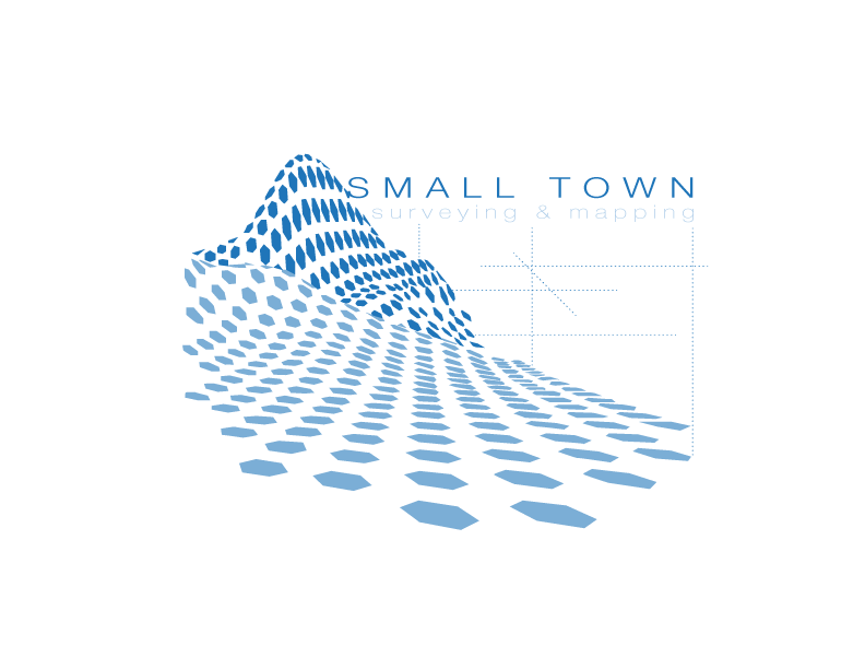 Logo Design by BUCKET for Small Town Surveying and Mapping | Design #12623725