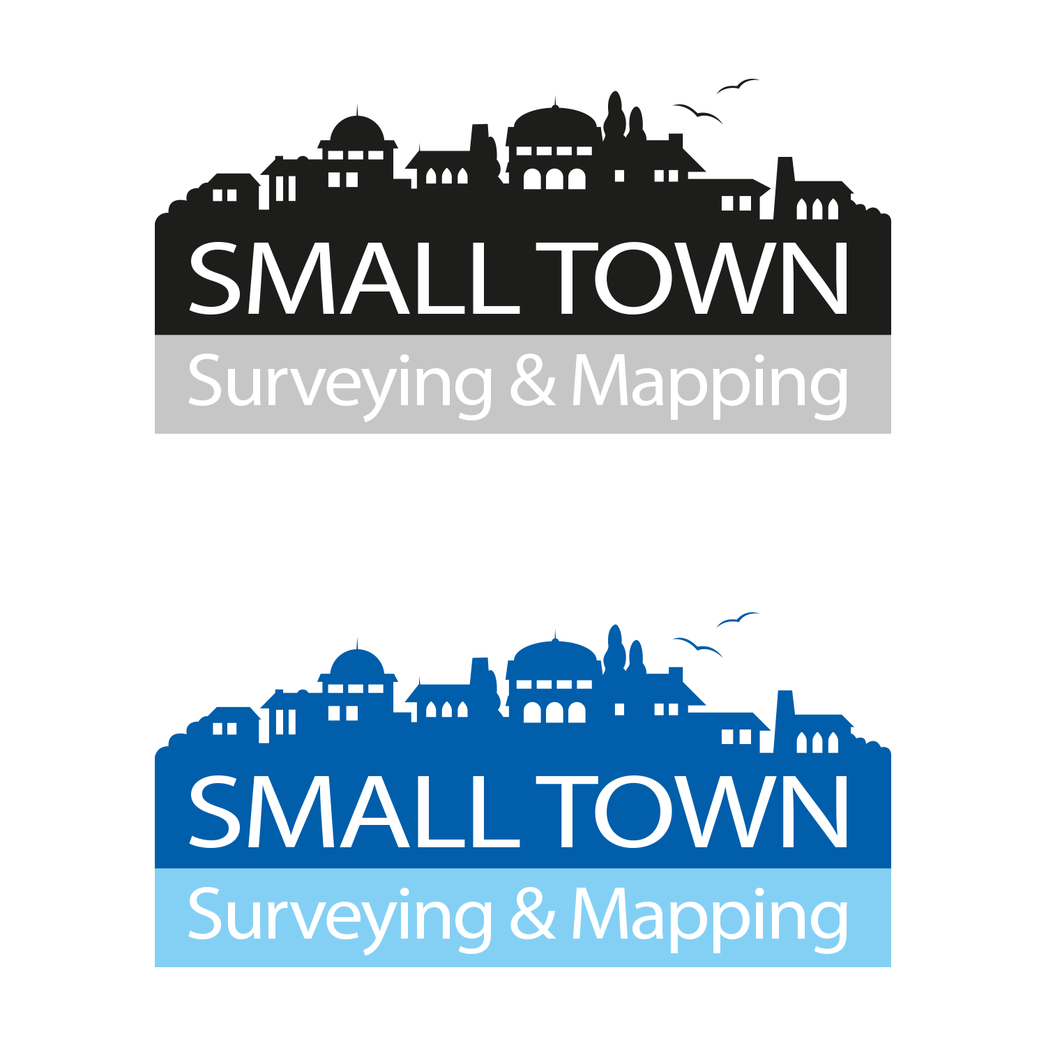 Logo Design by philipfitzsimmons for Small Town Surveying and Mapping | Design #12558762