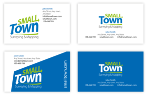 Logo Design by philipfitzsimmons for Small Town Surveying and Mapping | Design: #12570859