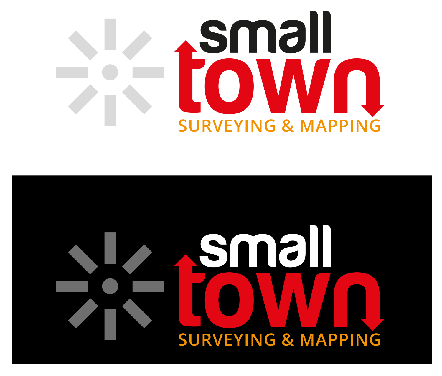 Logo Design by philipfitzsimmons for Small Town Surveying and Mapping | Design #12571068