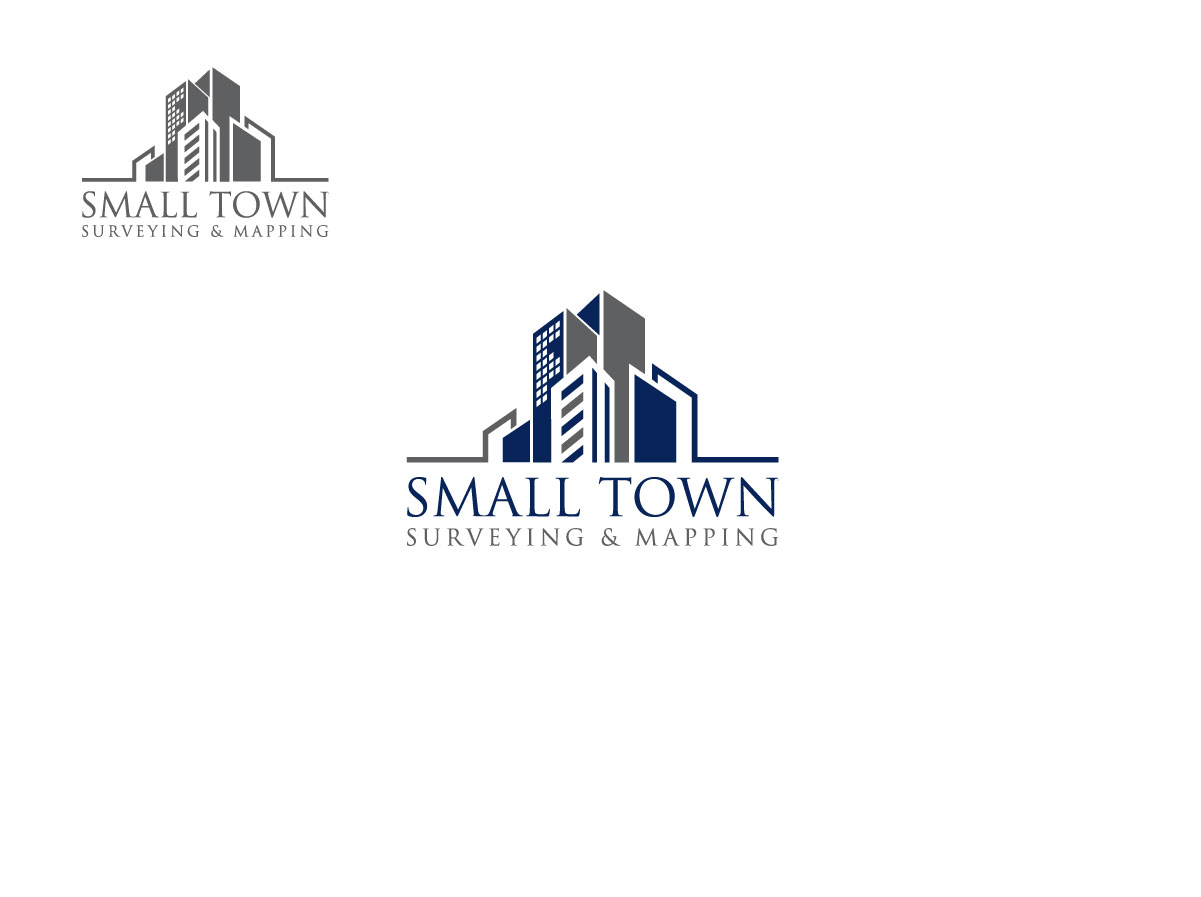 Logo Design by muktarina6 for Small Town Surveying and Mapping | Design #12538434