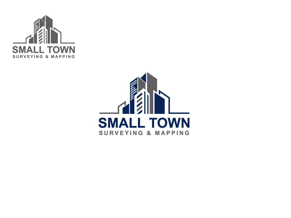 Logo Design by muktarina6 for Small Town Surveying and Mapping | Design #12558820