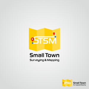 Logo Design by desingman for Small Town Surveying and Mapping | Design #12579475