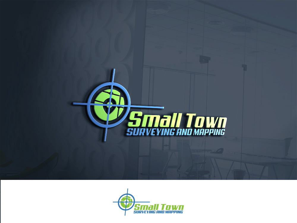 Logo Design by abstraxt for Small Town Surveying and Mapping | Design #12594600