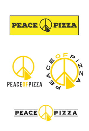 Logo Design by Club Flyer Studios for Peace of Pizza | Design: #12540092