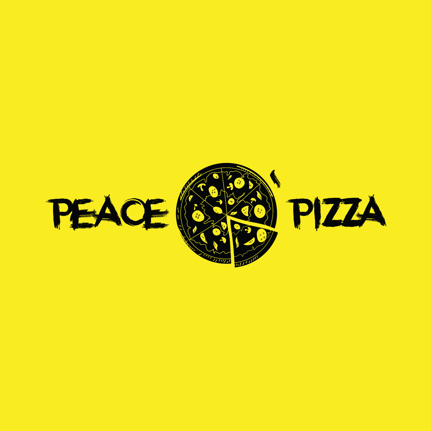Logo Design by razertron112 for Peace of Pizza | Design #12538068