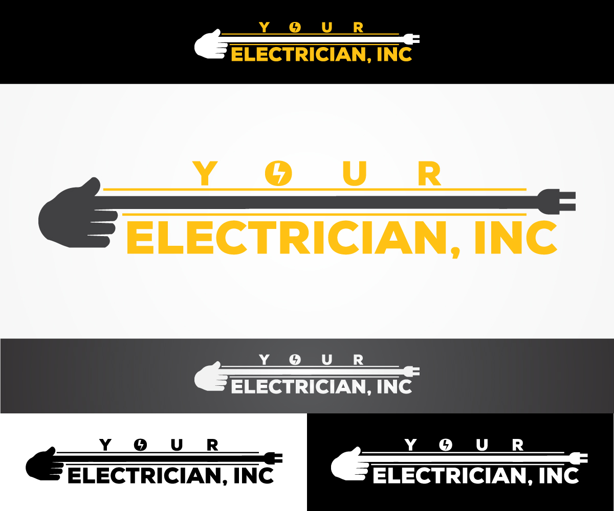 Logo Design by sangeloenriquez for Your Electrician, Inc | Design #12545741
