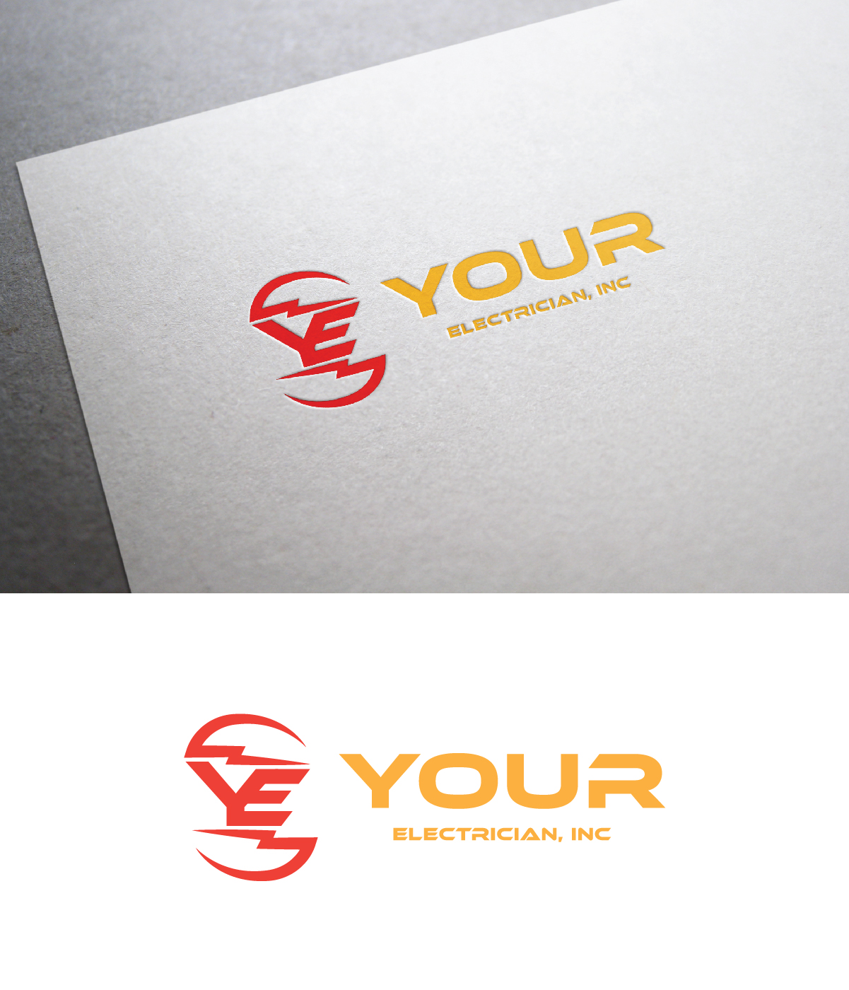 Diseño de Logo por 3Guys para Your Electrician, Inc | Diseño #12558917