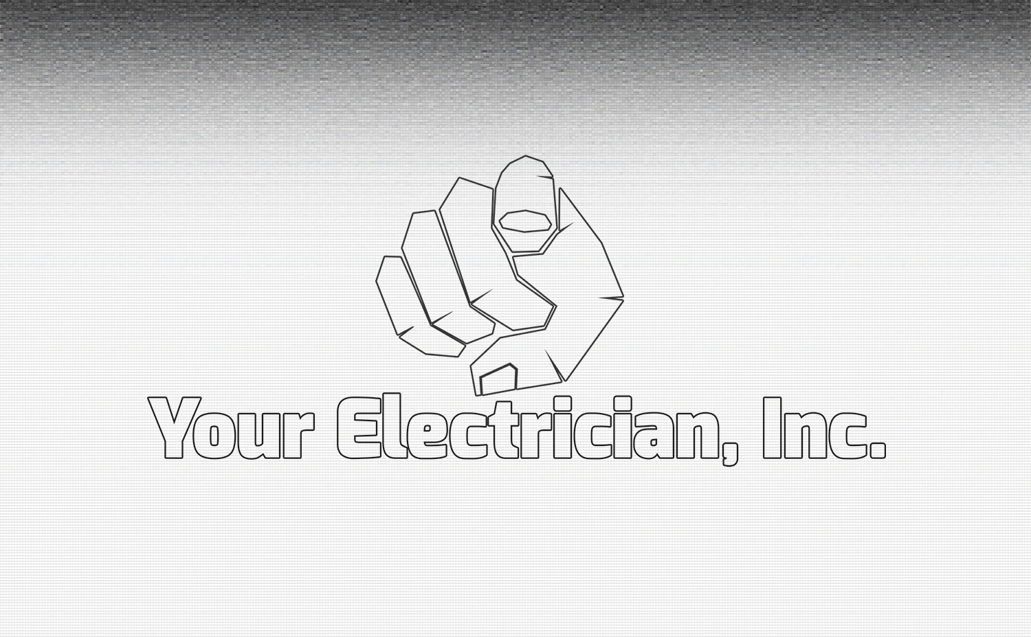Logo Design by VisualID for Your Electrician, Inc | Design #12592610