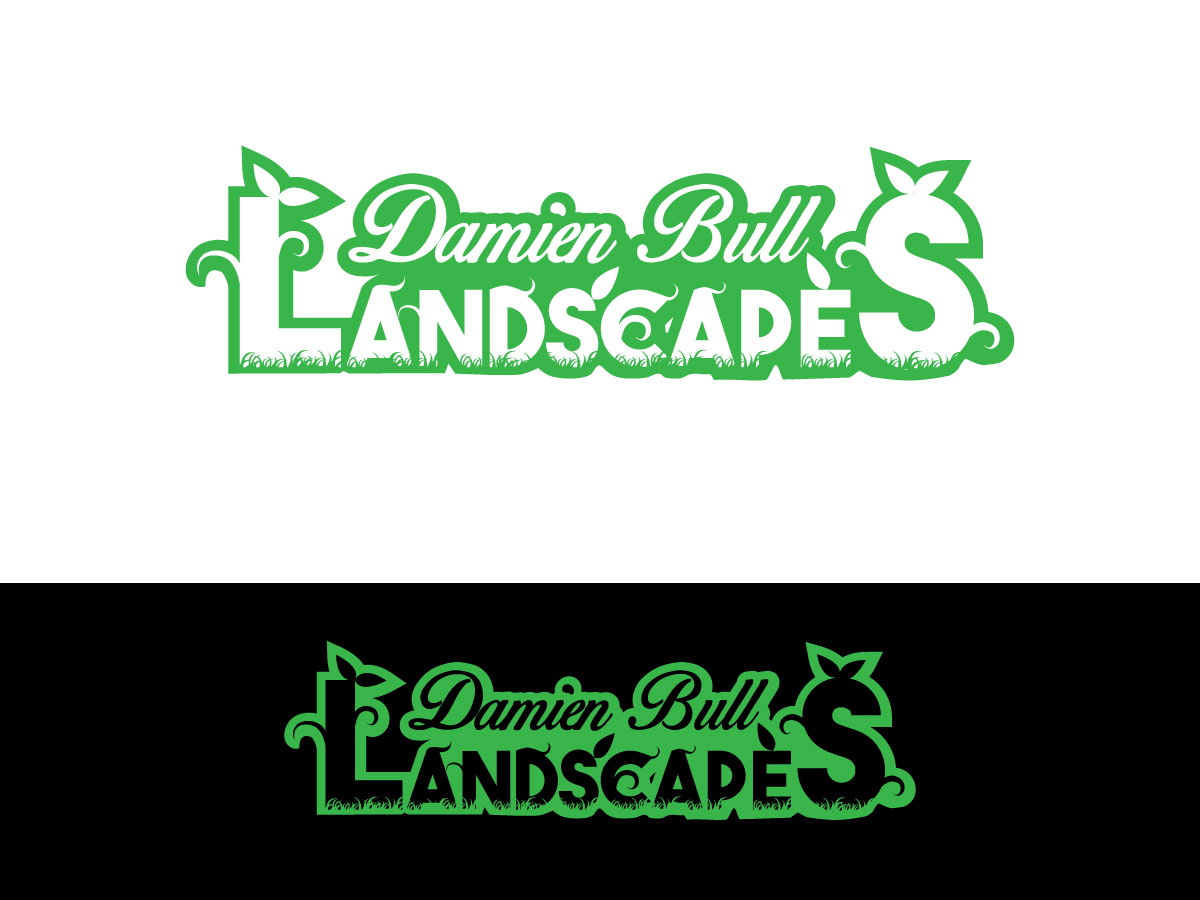 Logo Design by Winningentry for Damien Bull Landscapes | Design: #12590129