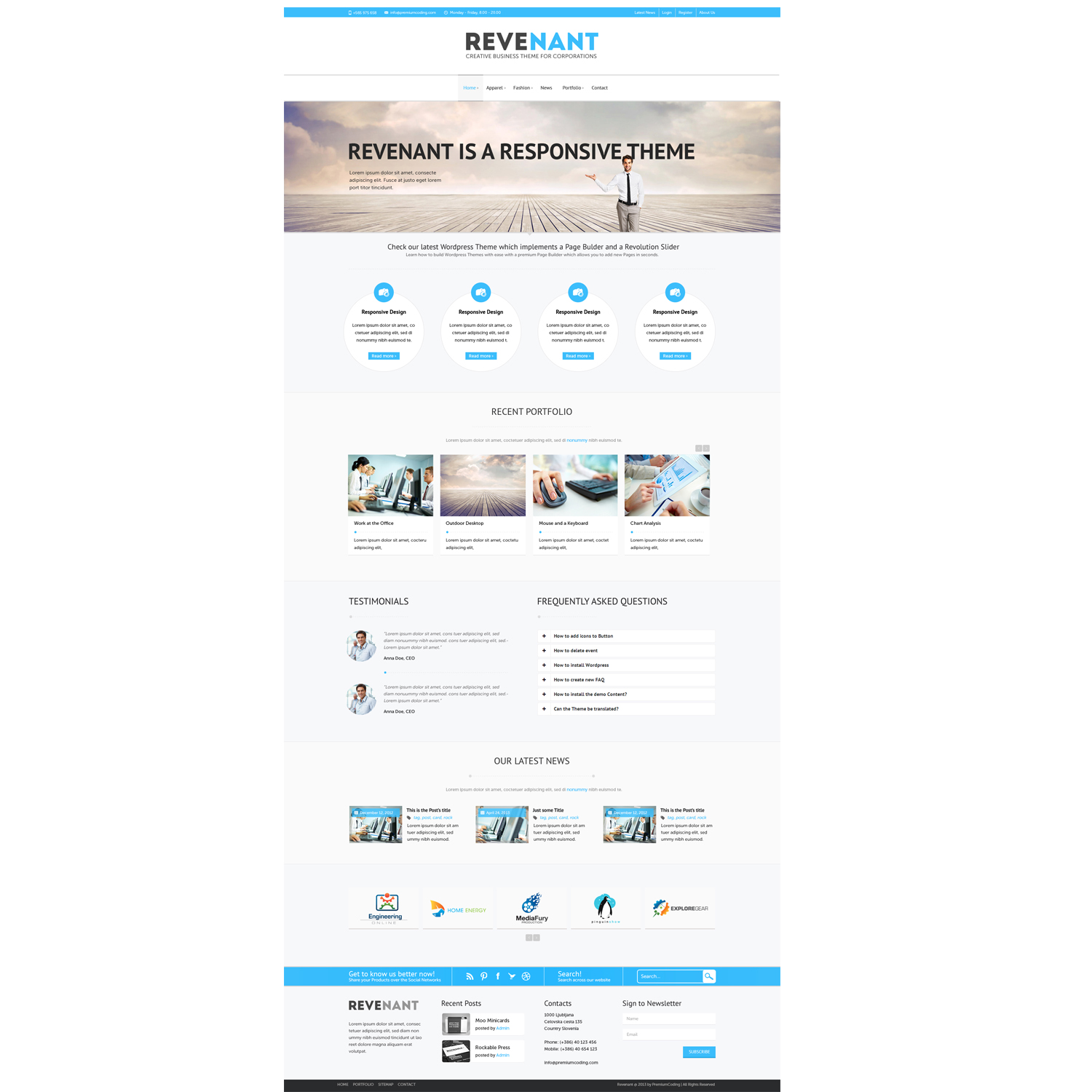 Web Design by LionStar Design for Bizeworld Solutions | Design #12767647