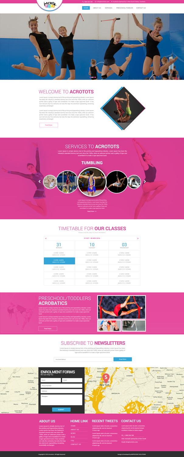 Diseño Web por Impressive Solutions para este proyecto | Diseño #12562682