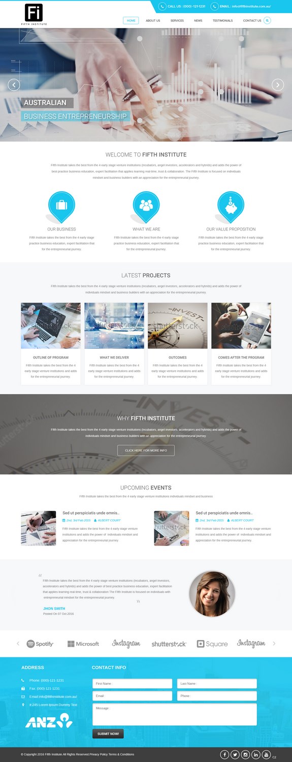Web Design by pb for this project | Design #12545478