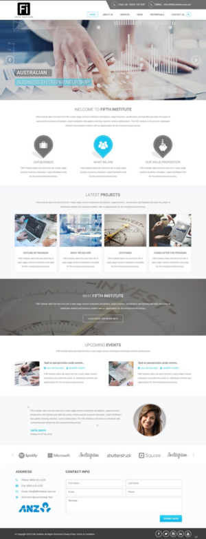 Web Design par pb pour ce projet | Design : #12545482