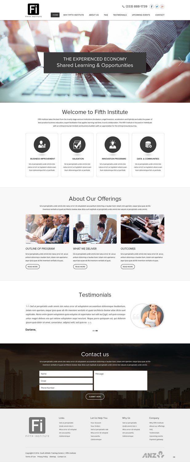 Web Design by pb for this project | Design #12545492