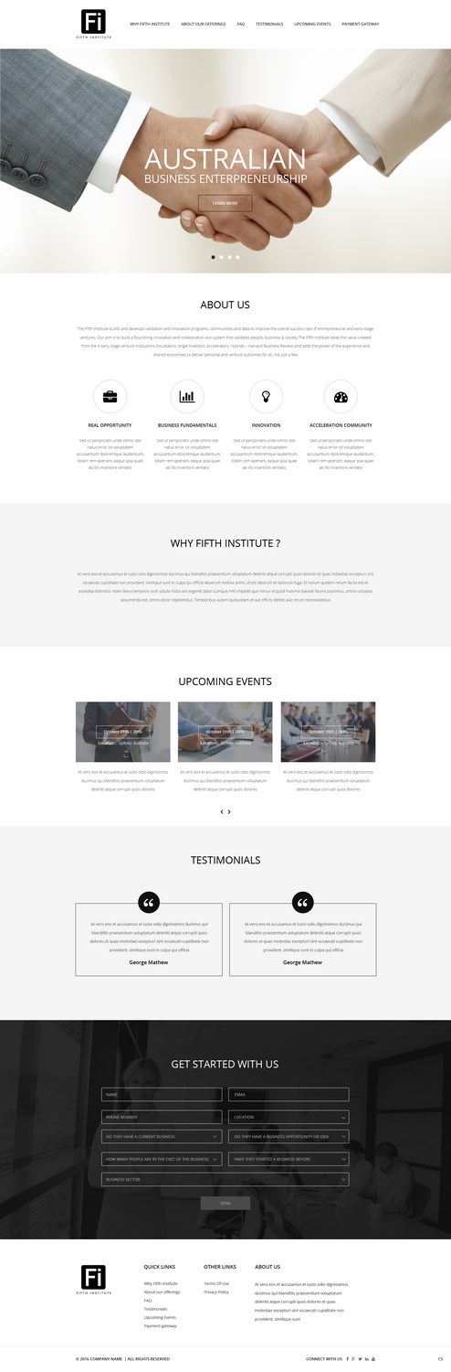 Web Design by pb for this project | Design #12556474